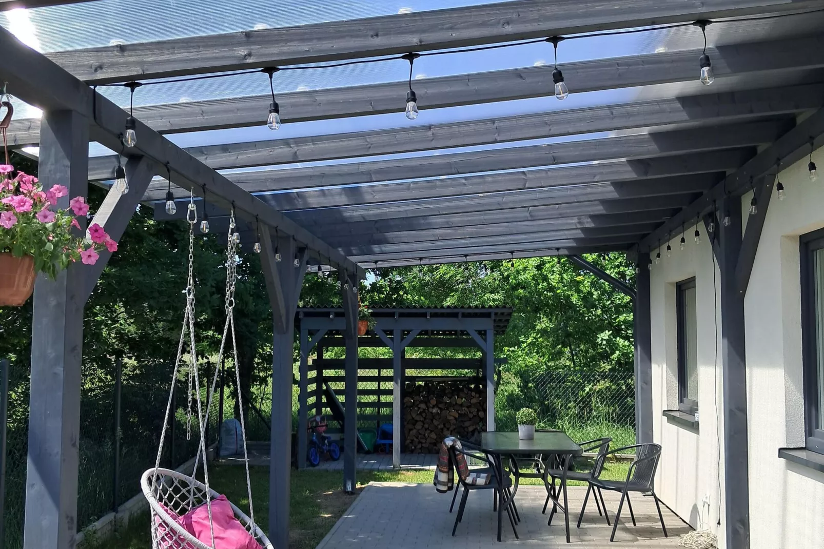 Holiday home in Kopalino-Terrace balcony