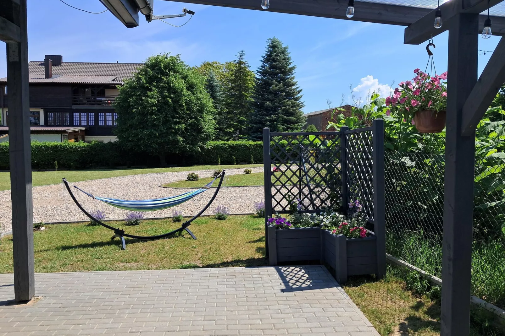 Holiday home in Kopalino-Terrace balcony