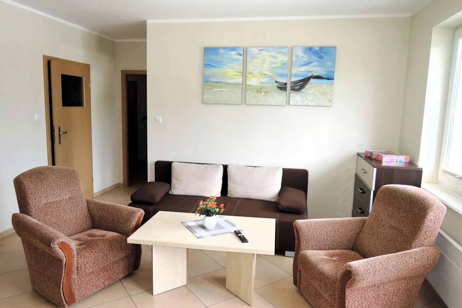 Apartament w Miedzyzdrojach "Morskie Oko" A-Living room