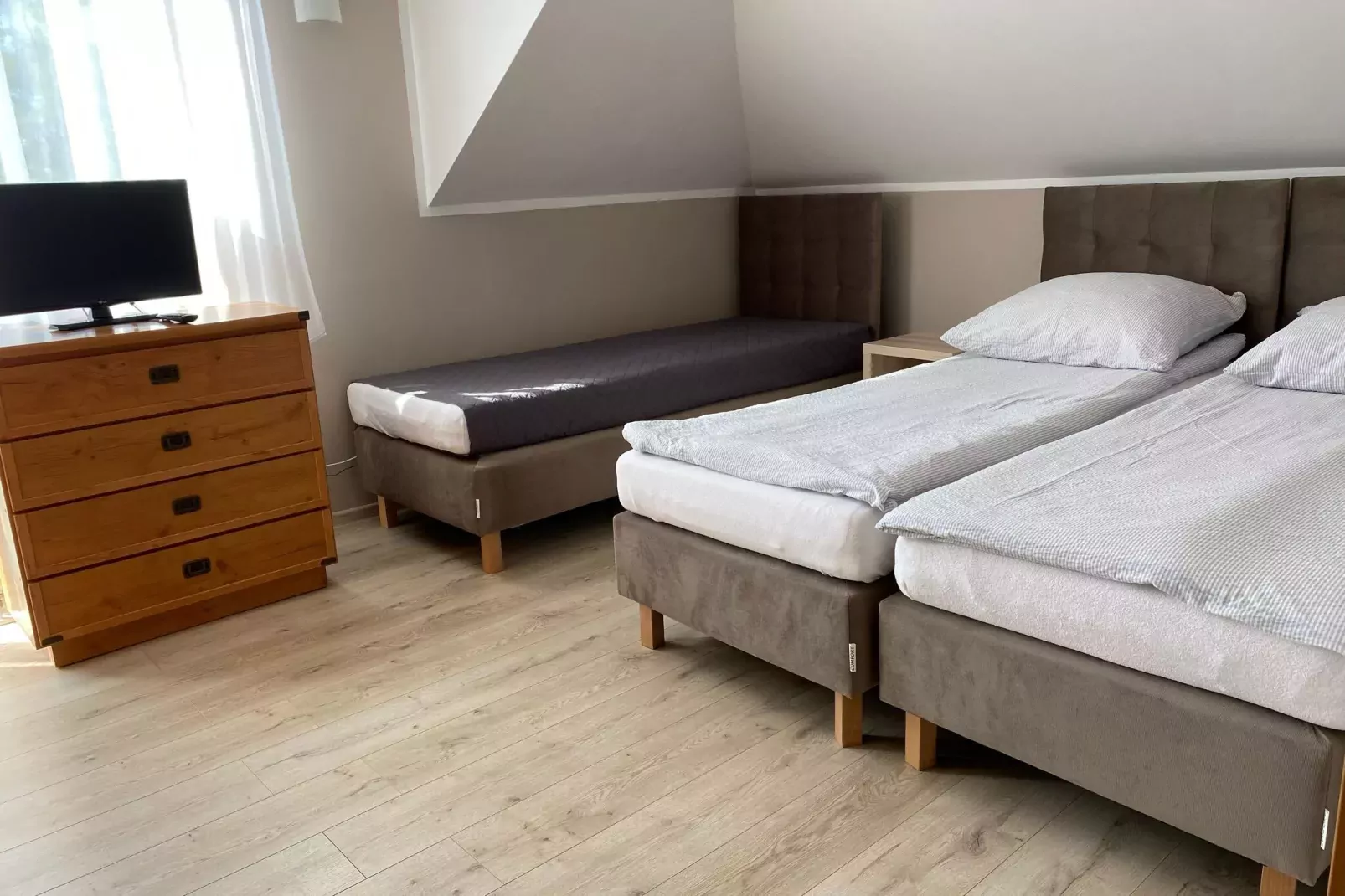 Spacious holiday home in Sieroslaw-Bedroom