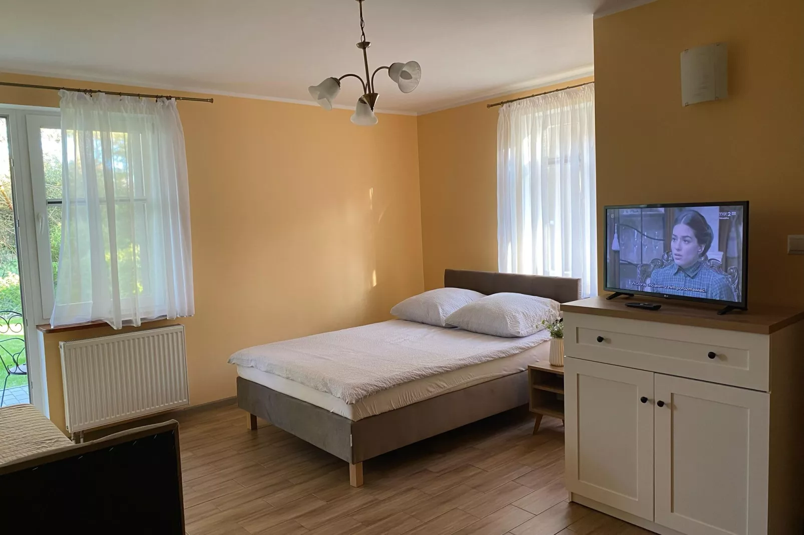 Spacious holiday home in Sieroslaw-Bedroom