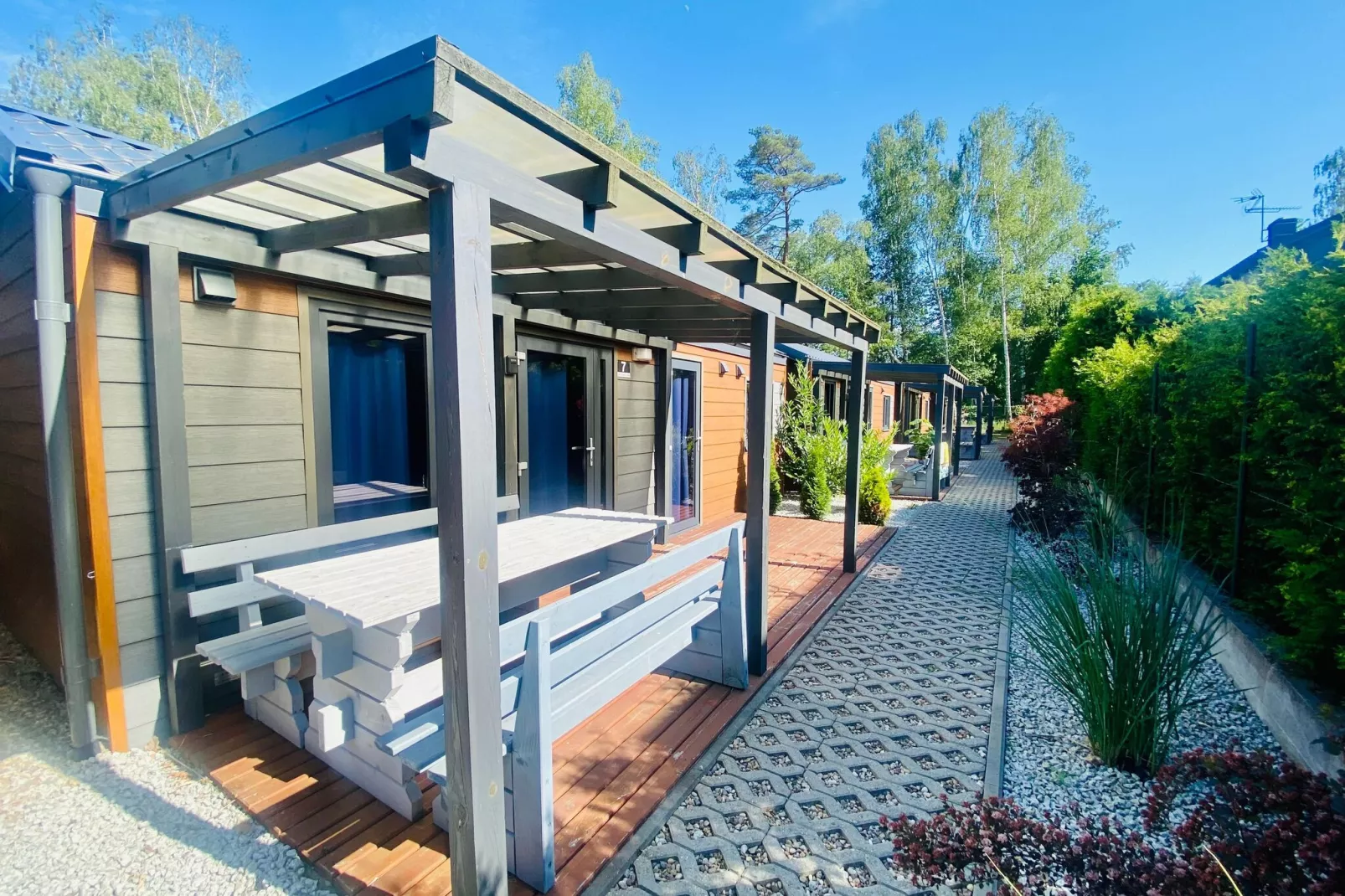 Bungalows Pirates in Dziwnow for 4 persons-Exterior summer