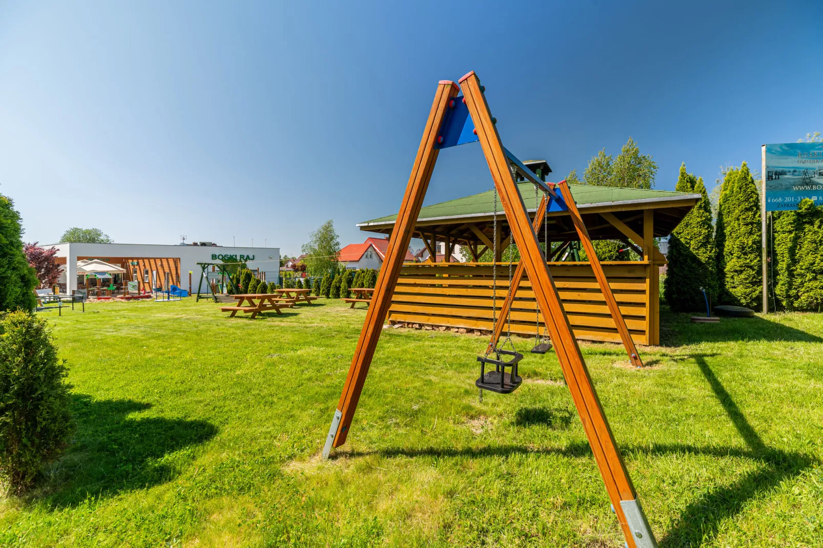Domki wakacyjne z basenem Sianożąty-Park facilities