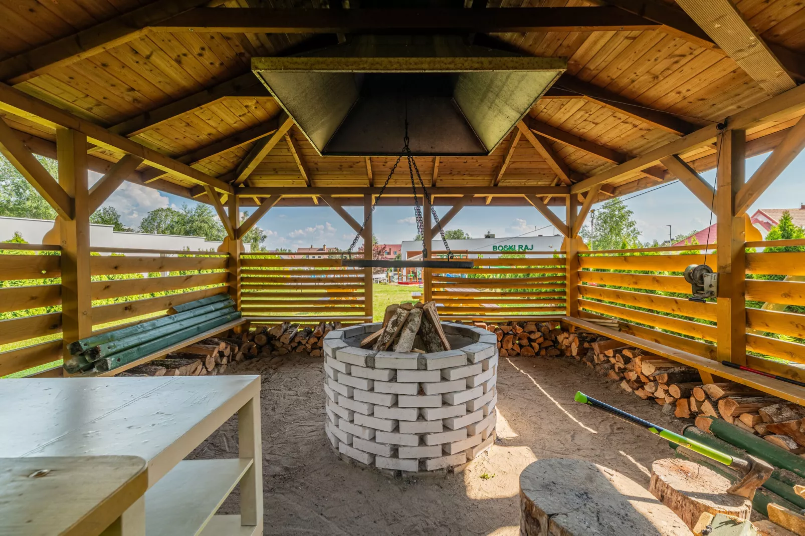 Domki wakacyjne z basenem Sianożąty-Park facilities