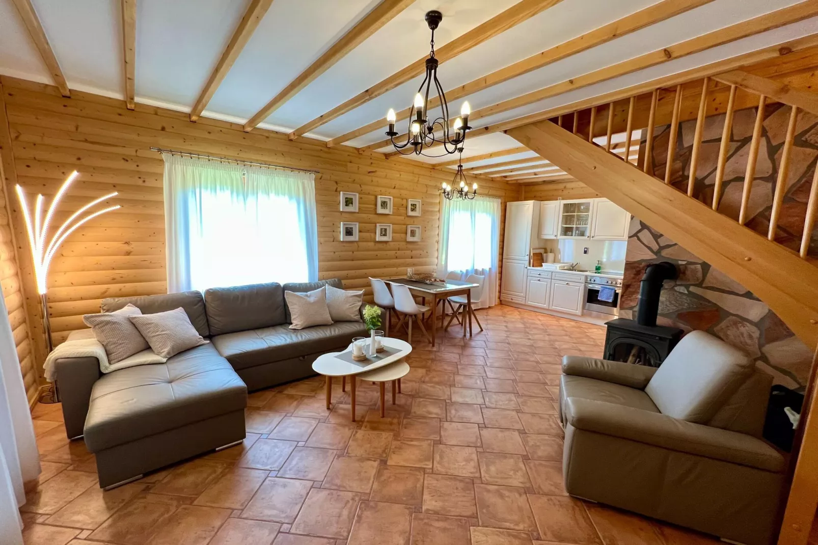 Holiday home Slajszewo 56 qm-Living room