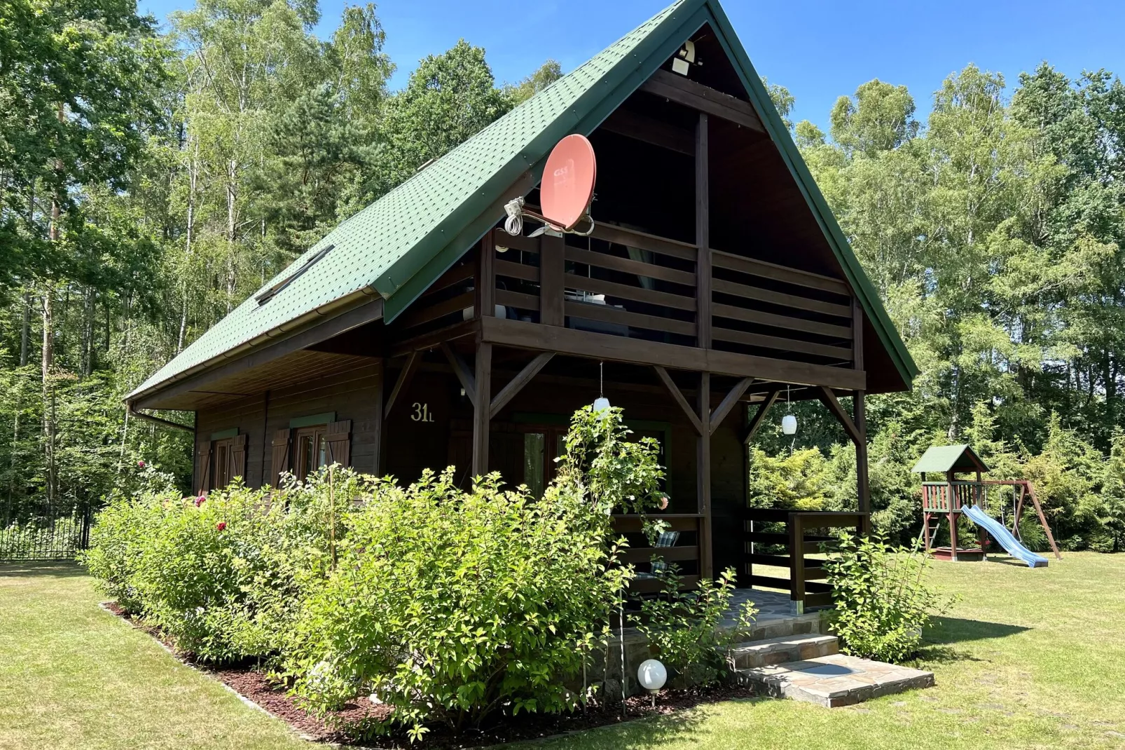 Holiday home Slajszewo 56 qm-Exterior summer