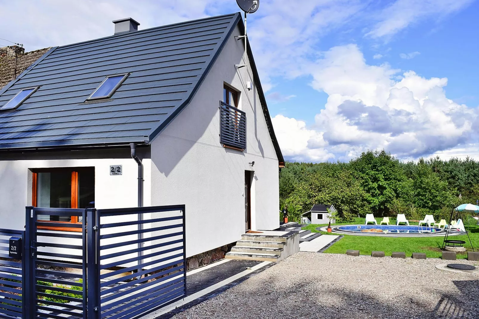 Holiday home Choczewo-Außenbereich Sommer