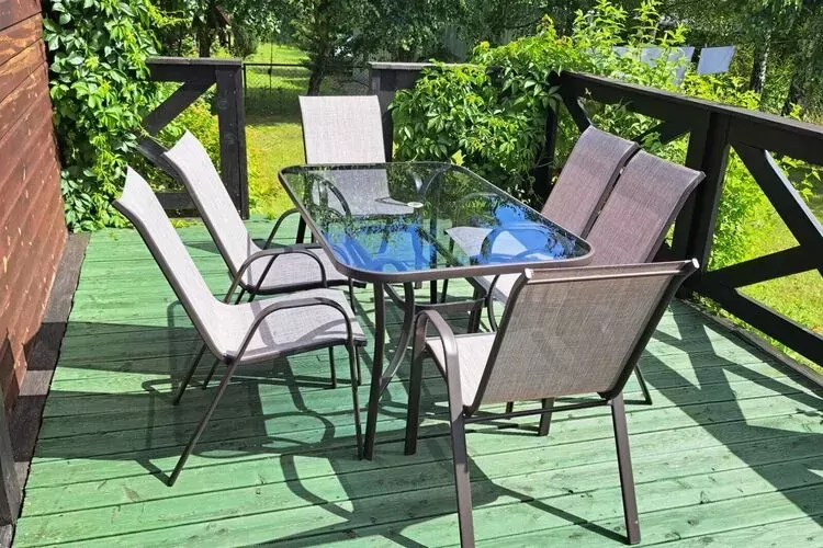 Holiday home in Dobrogoszcz-Terrace balcony