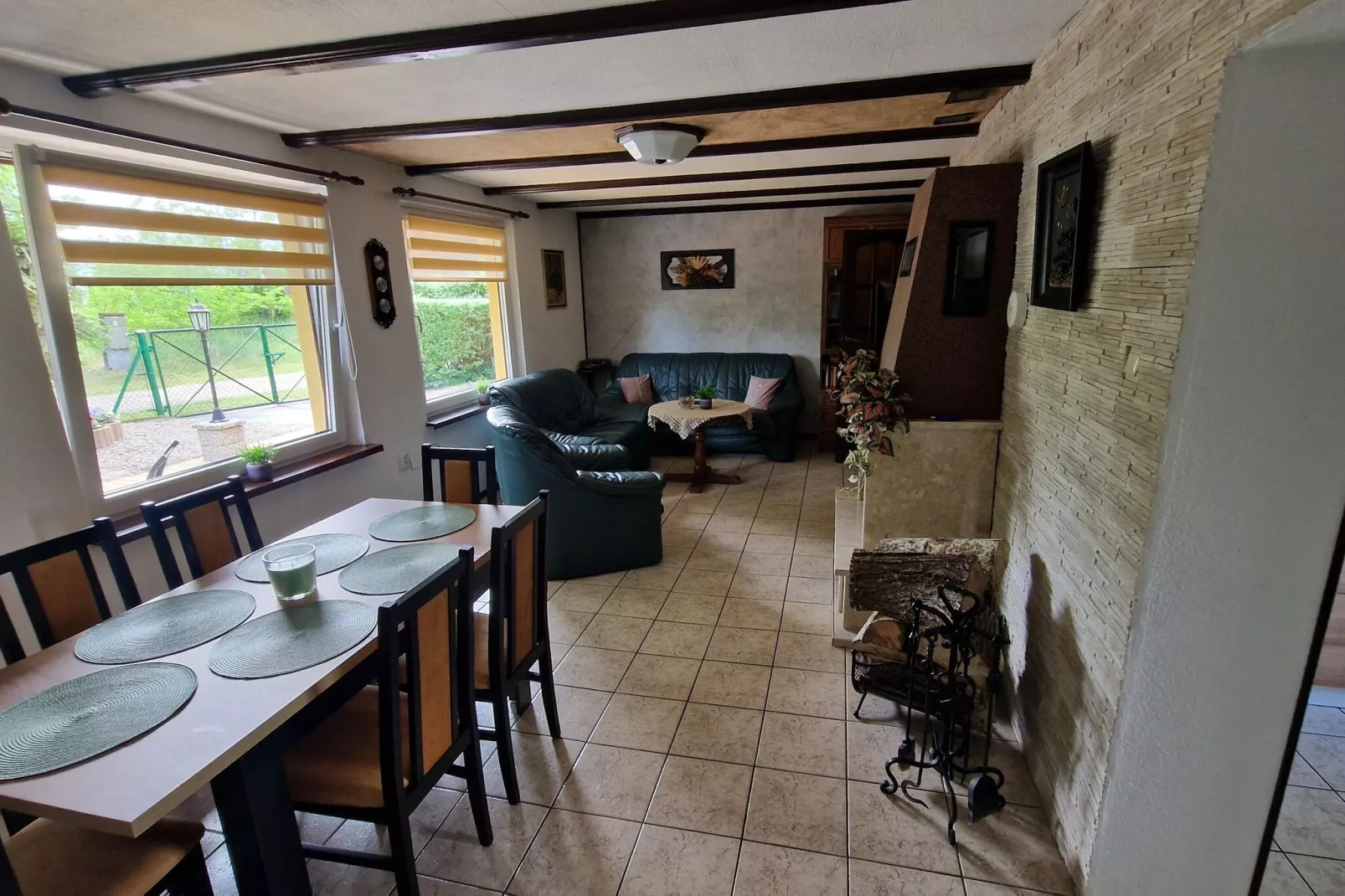 Holiday home in Kopice by Stepnica-Living room