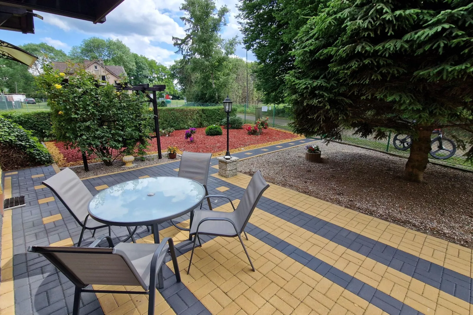 Holiday home in Kopice by Stepnica-Terrace balcony