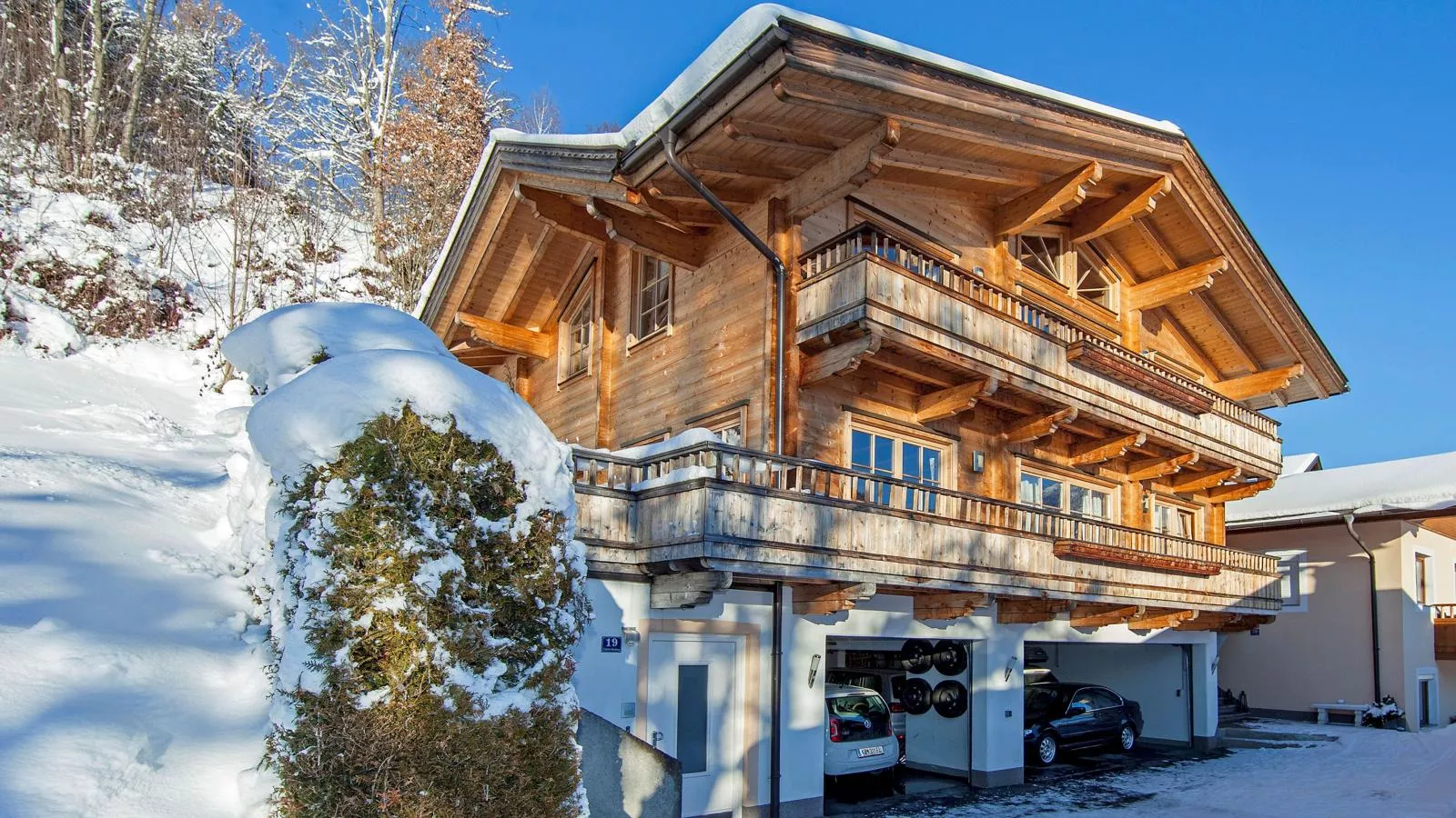 Idylle am Waldrand-Exterior winter