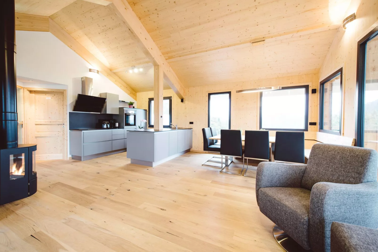 Alpenpark Turrach 3-Living room