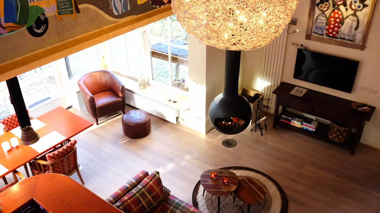 Wellnesshuisje Kalheupink-Living room
