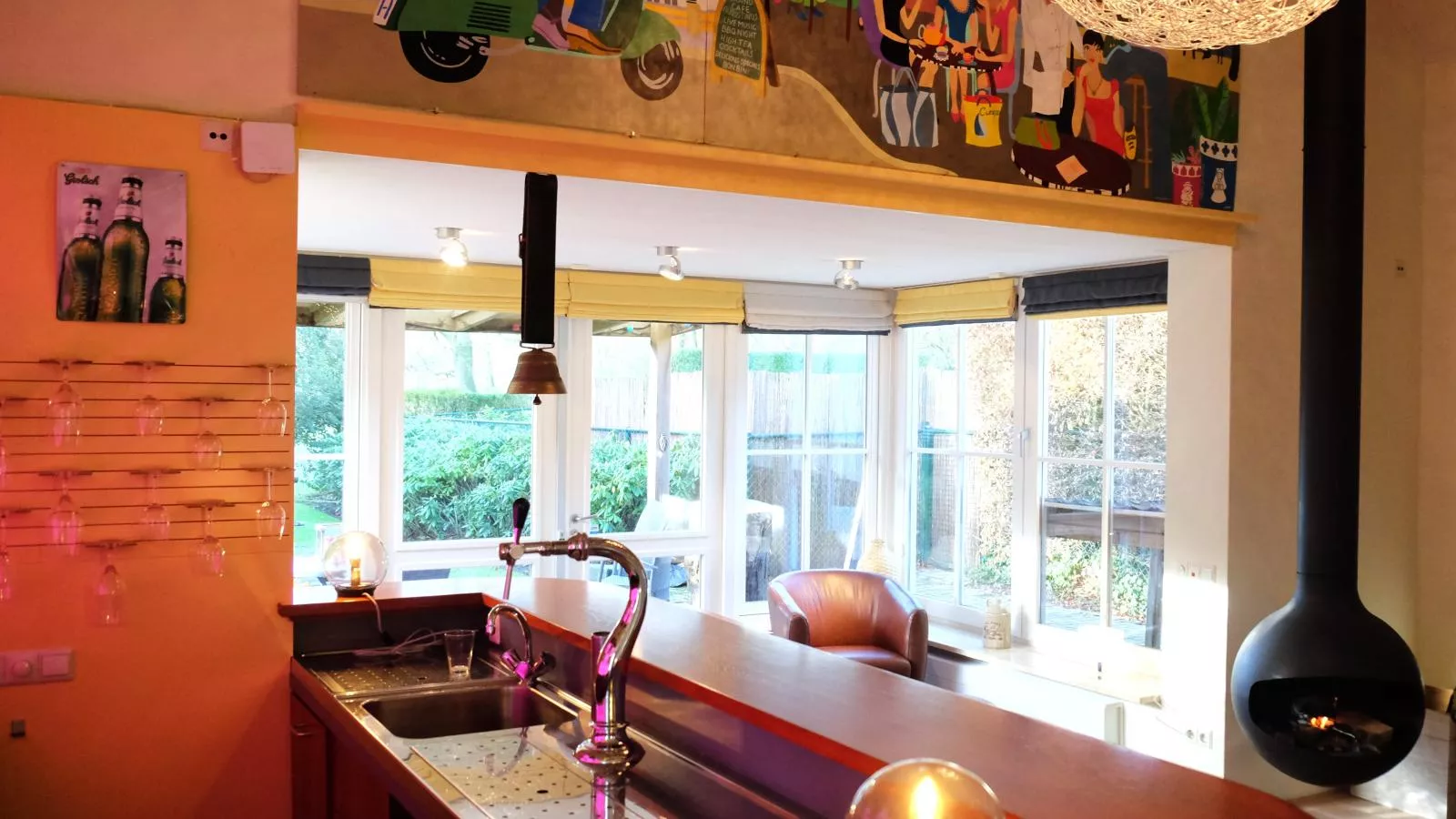 Wellnesshuisje Kalheupink-Kitchen