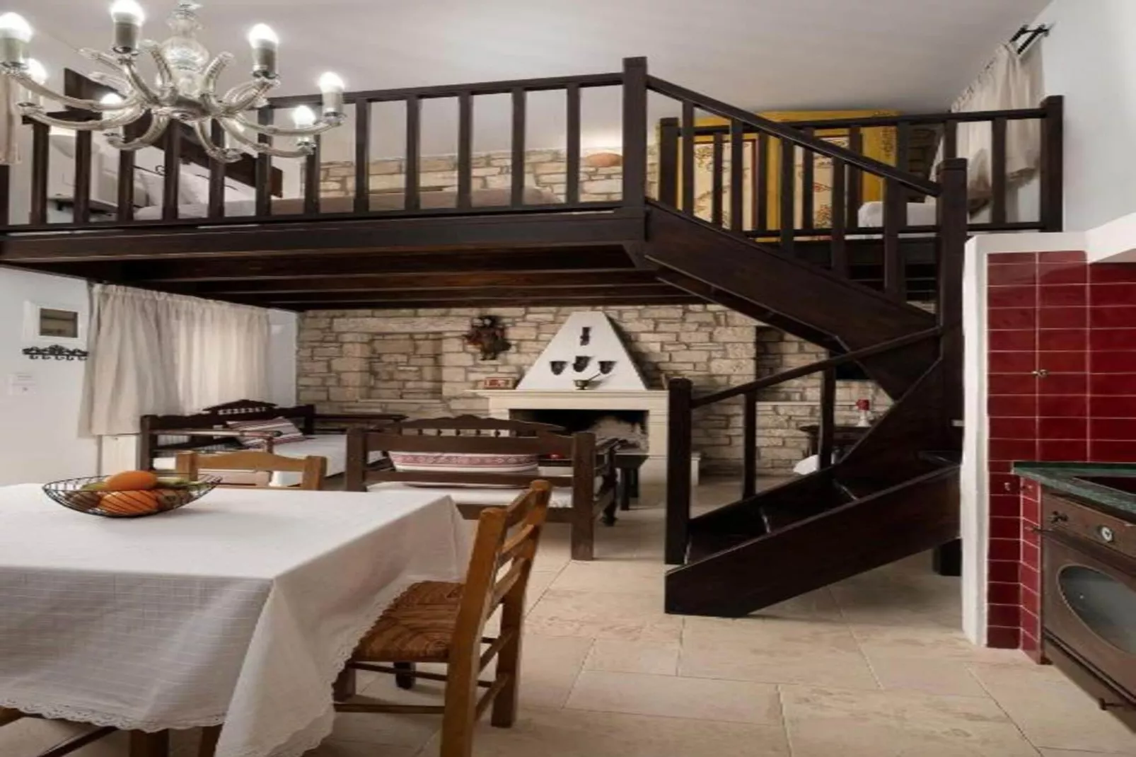 Orelia Cretan Villa II 4 persons-Wohnzimmer