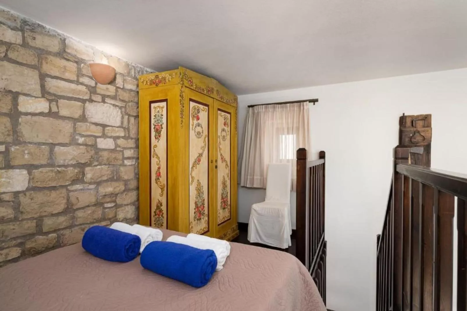 Orelia Cretan Villa II 4 persons-Schlafzimmer