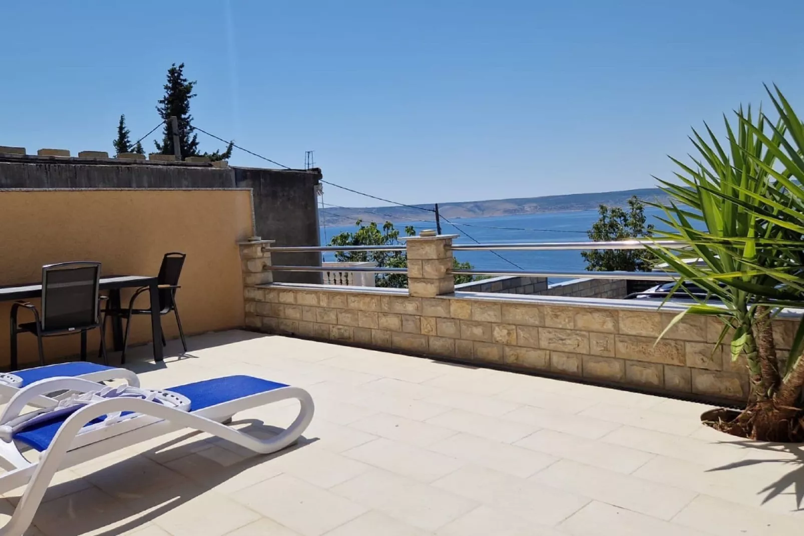 Luna Maris Apartment 2-Terrace balcony
