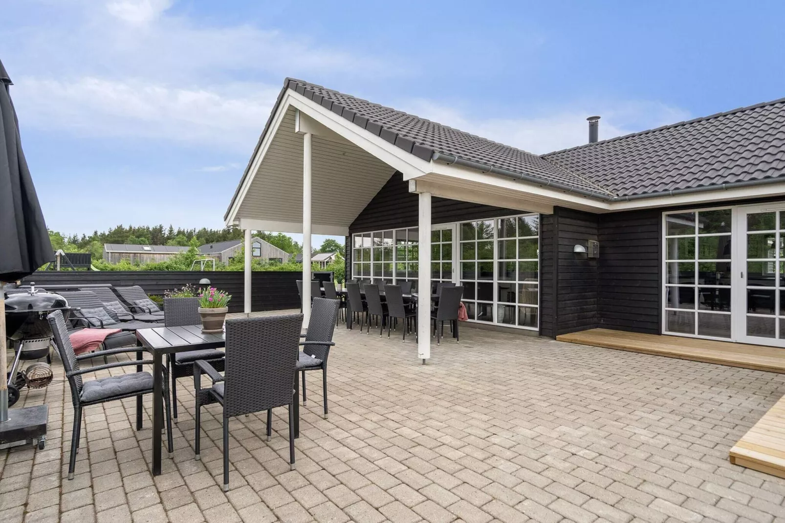 18 Personen Ferienhaus in Nørre Nebel-Im Freien