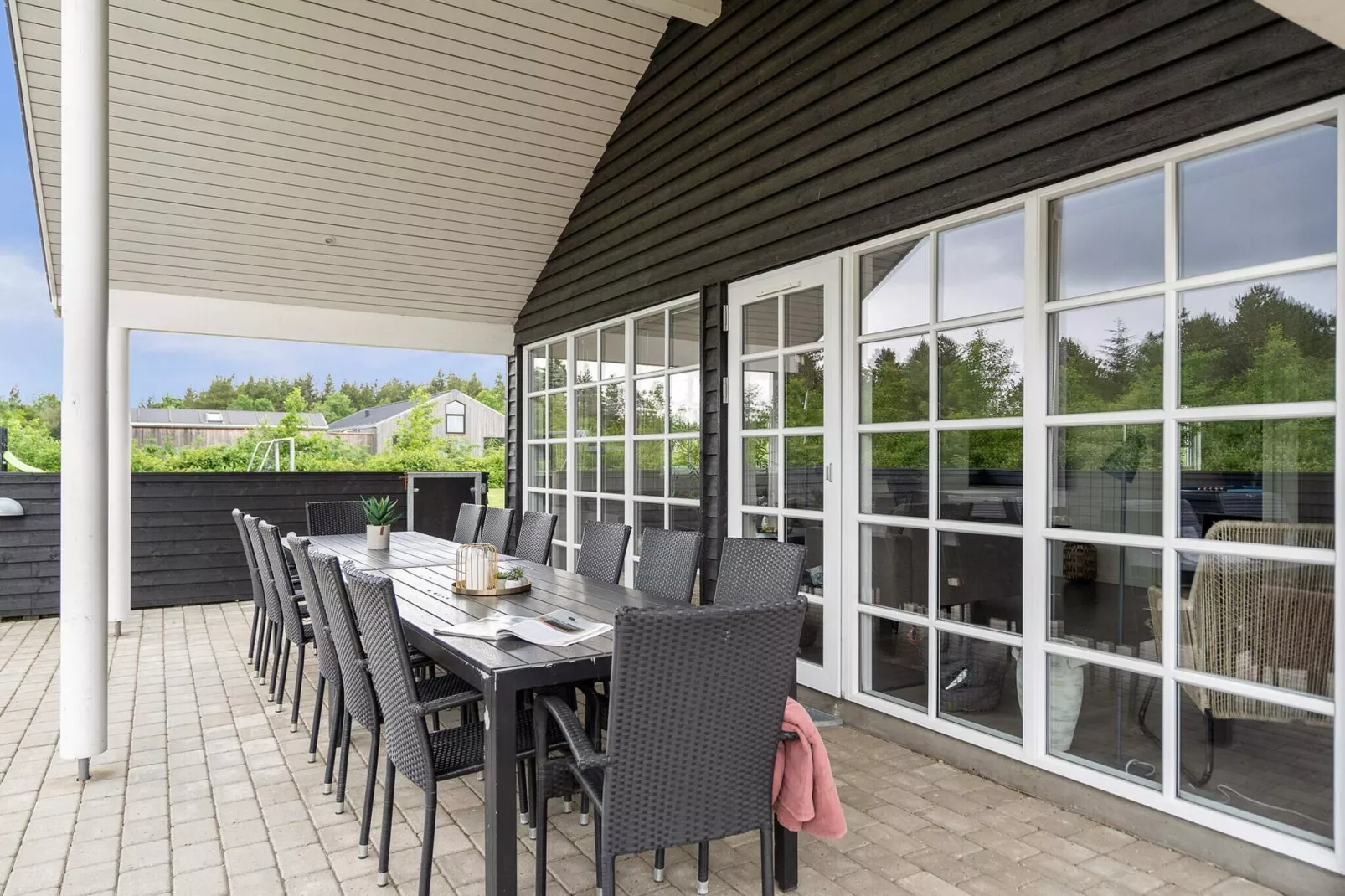 18 Personen Ferienhaus in Nørre Nebel-Im Freien