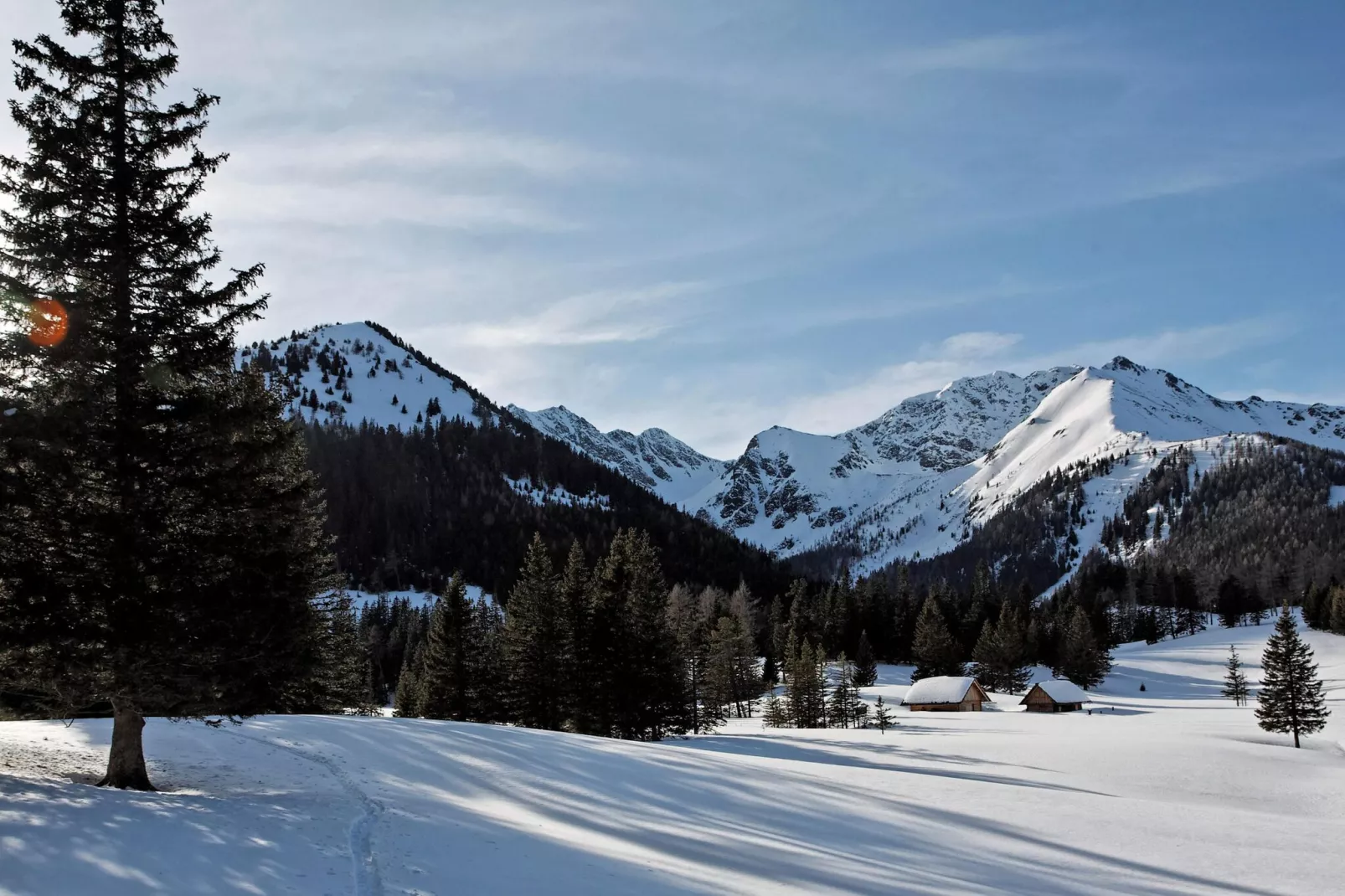 Almdorf Hohentauern 68-Gebiet Winter 5 km