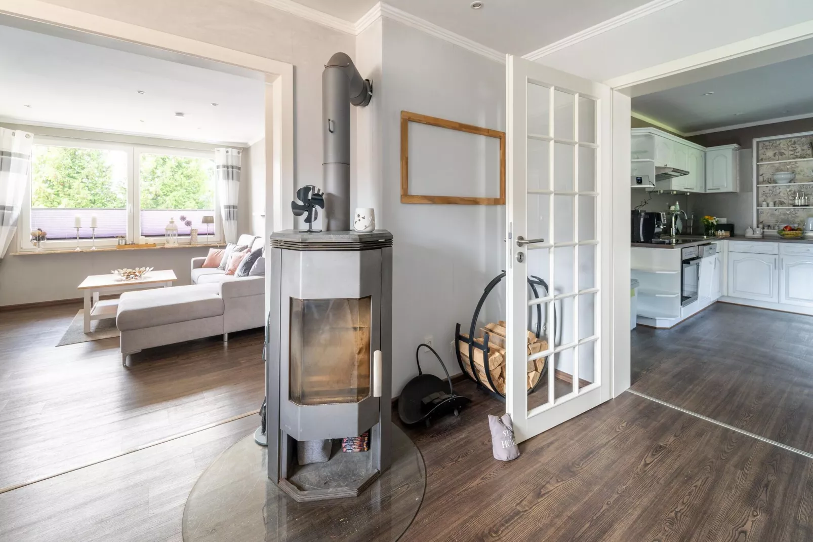 Modern holiday flat with pool in the Harz-Dining room