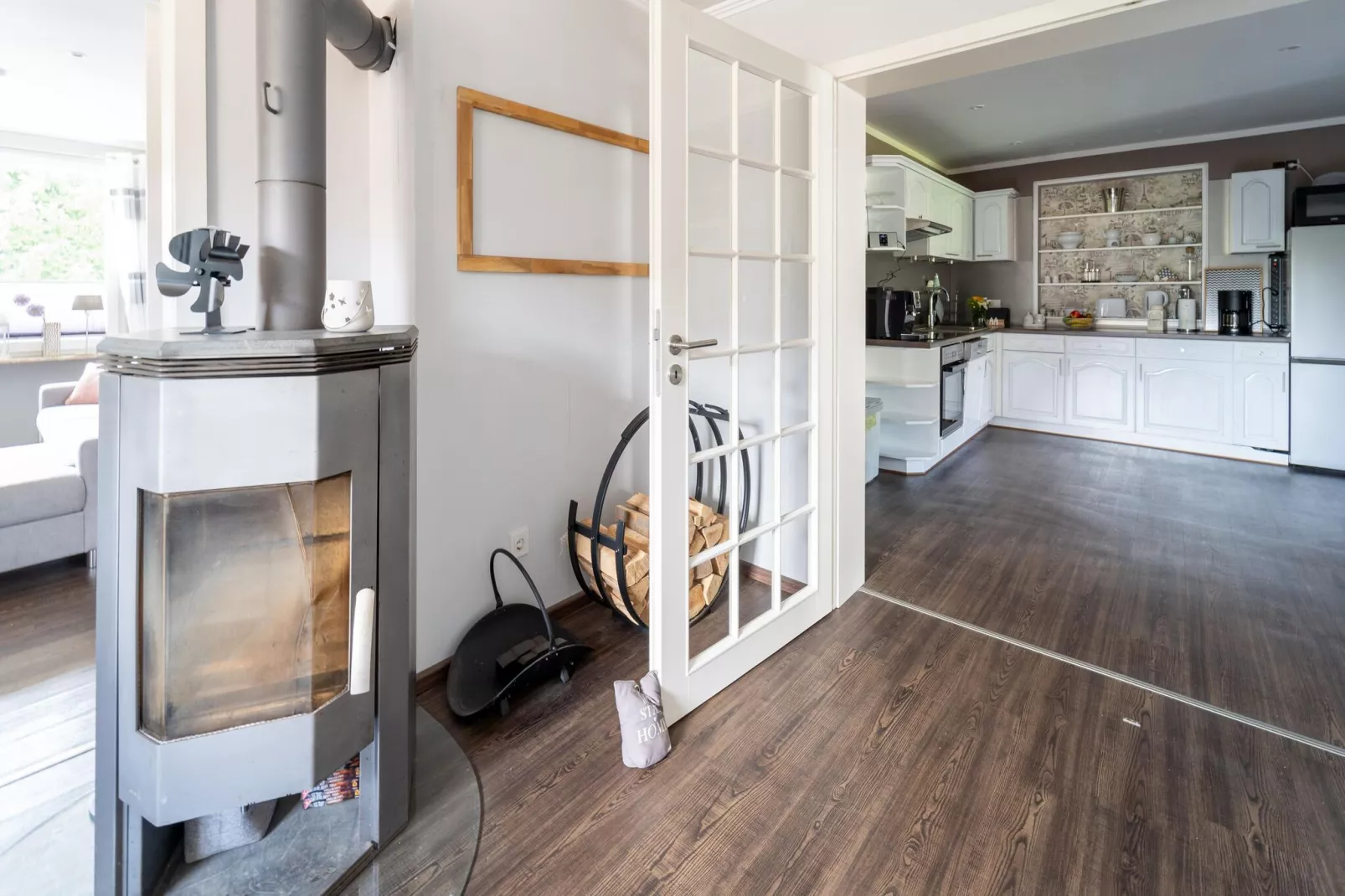 Modern holiday flat with pool in the Harz-Kitchen