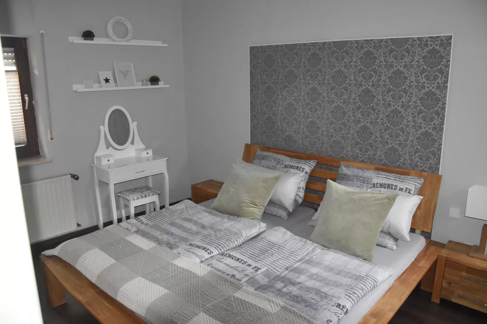 Modern holiday flat with pool in the Harz-Bedroom