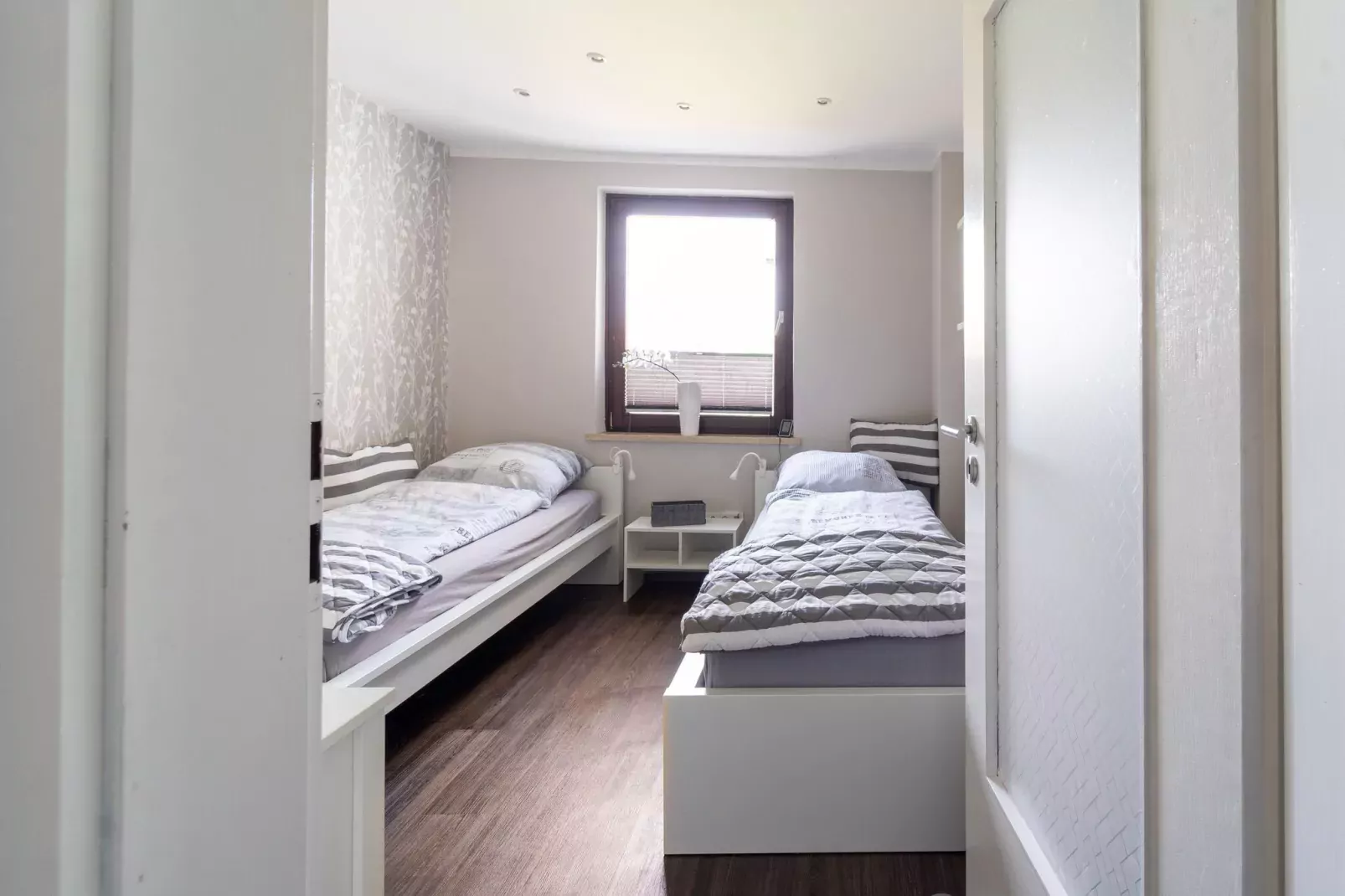 Modern holiday flat with pool in the Harz-Bedroom