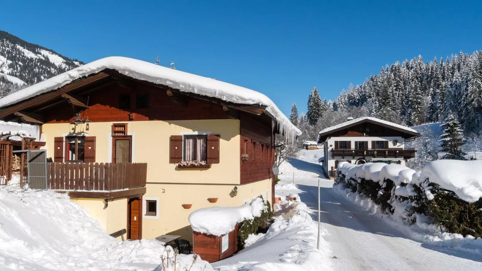 Haus Weissbach-Exterior winter