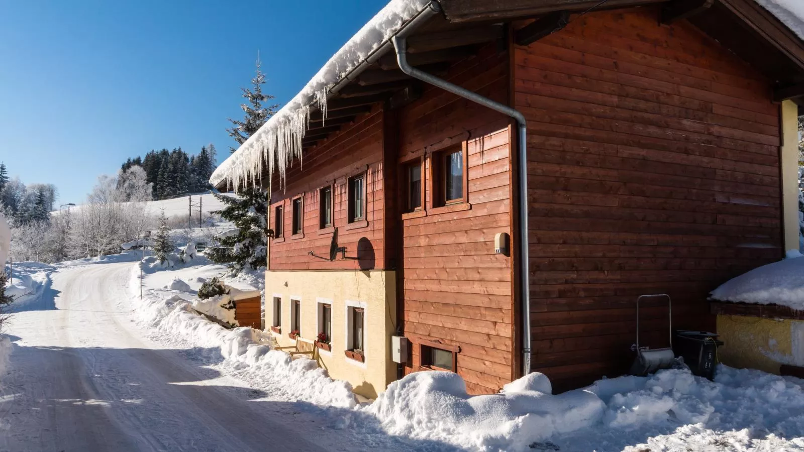 Haus Weissbach-Exterior winter