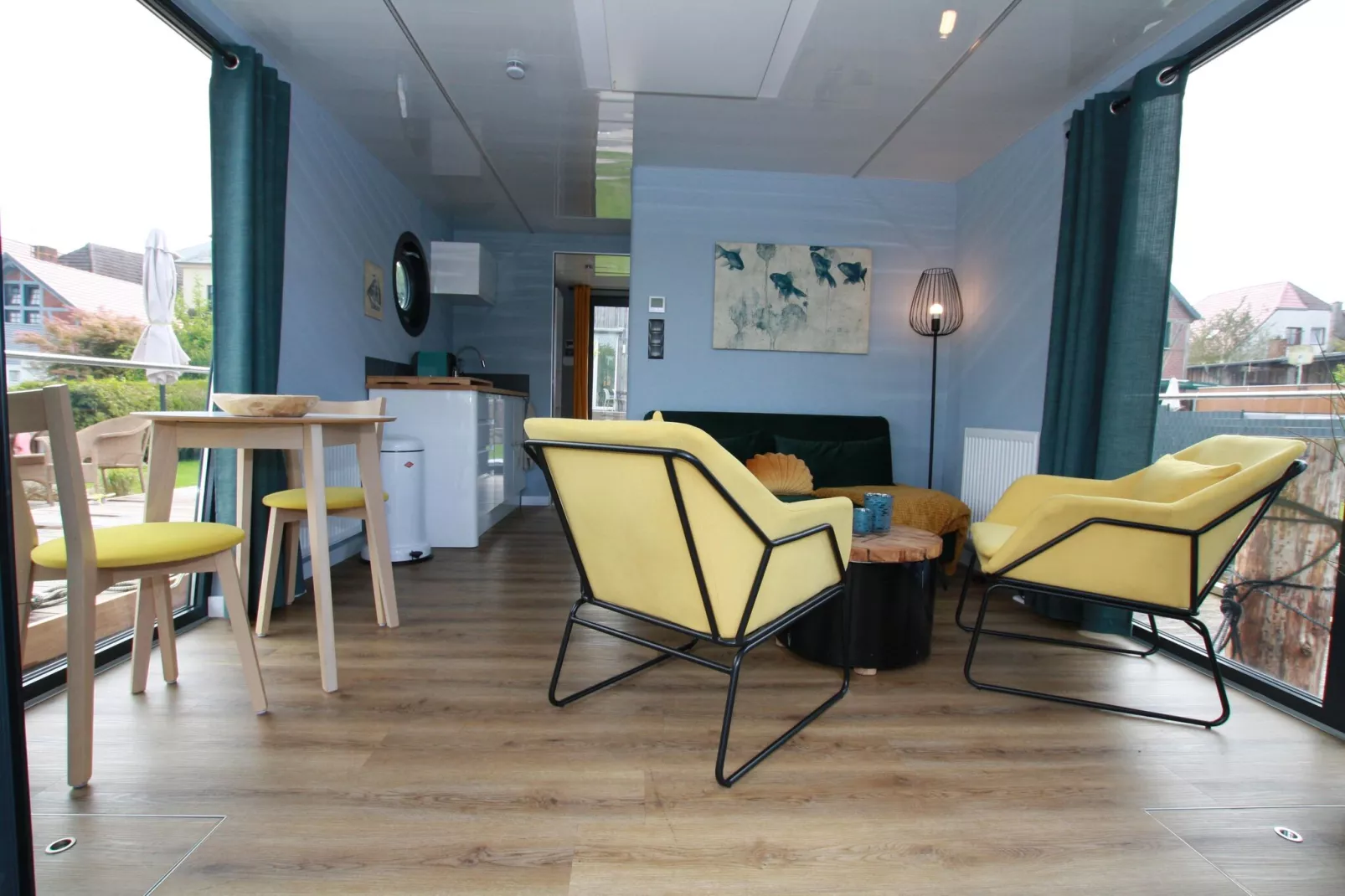 Hausboot Friedrich-Living room