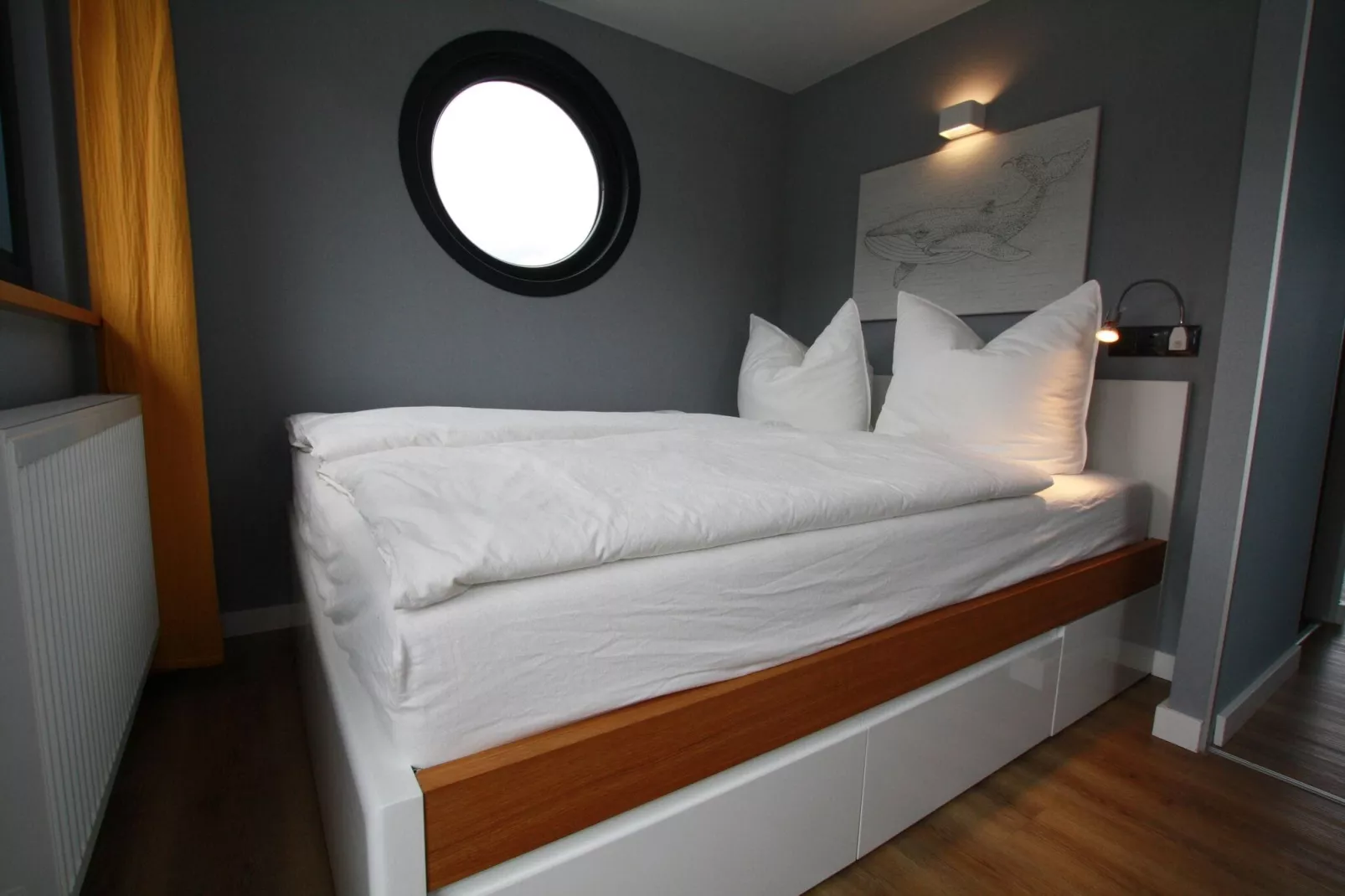 Hausboot Friedrich-Bedroom