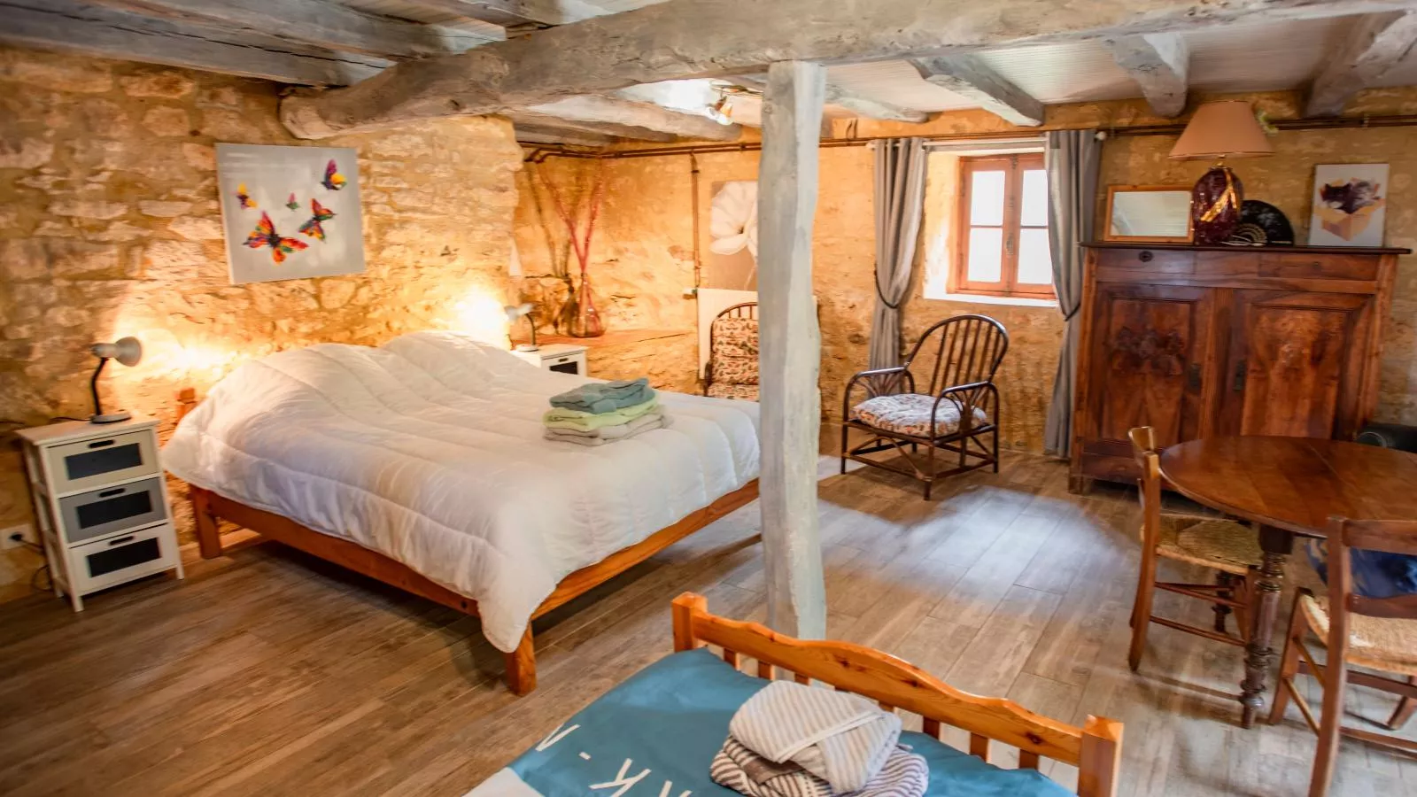 Maison Micouleaud-Bedroom