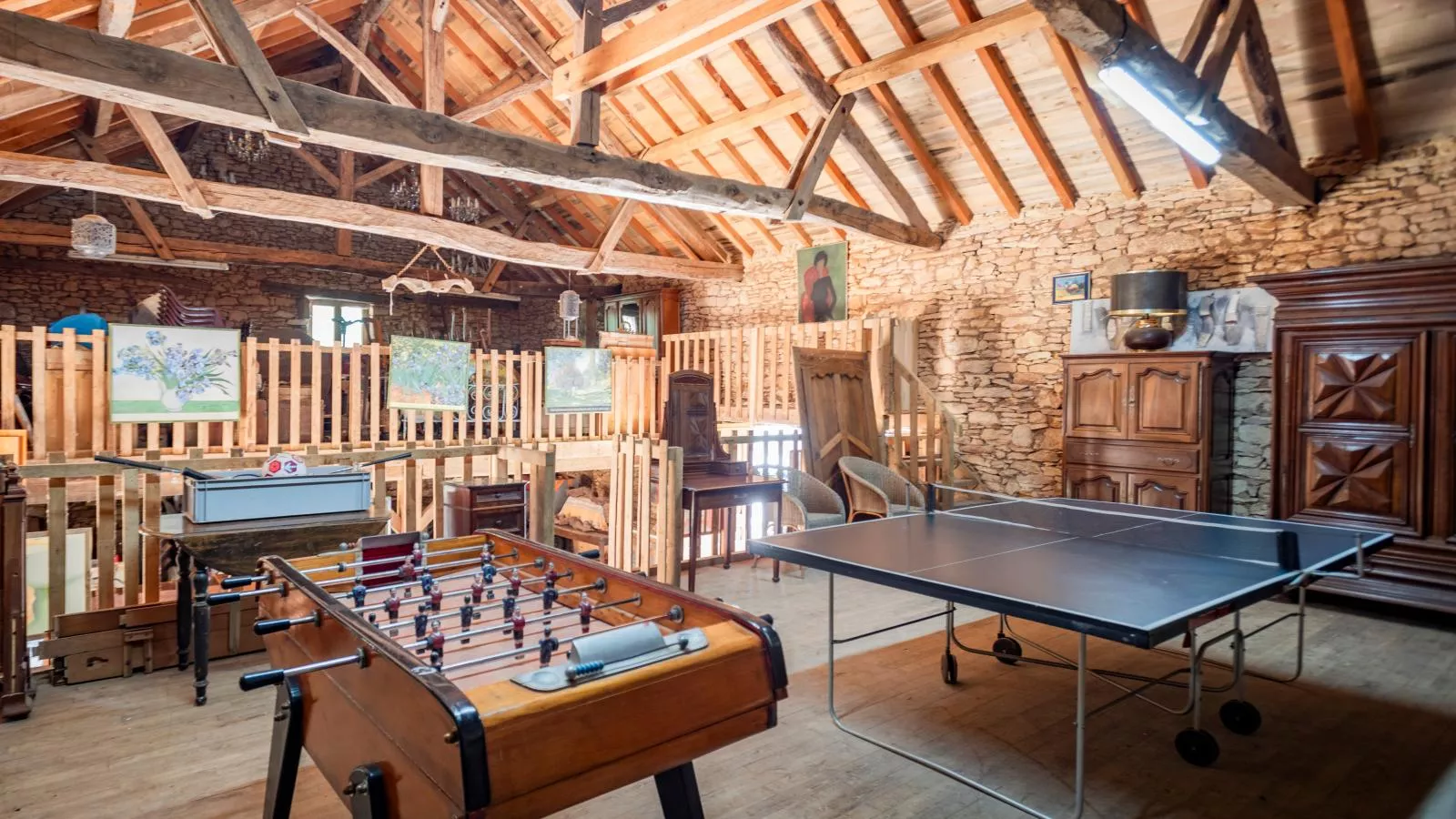 Maison Micouleaud-Recreation room