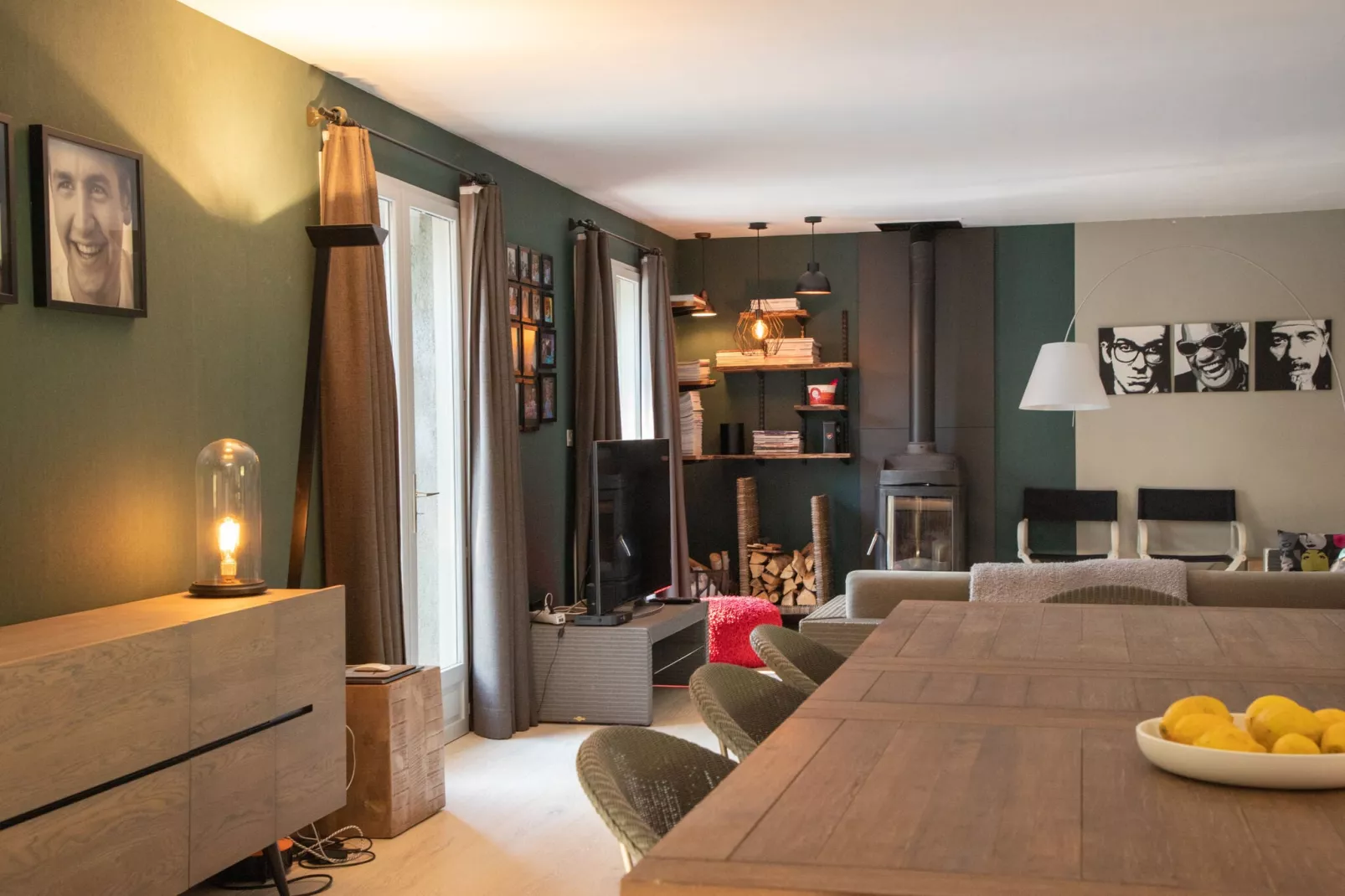 Villa Ardeche-Wohnzimmer