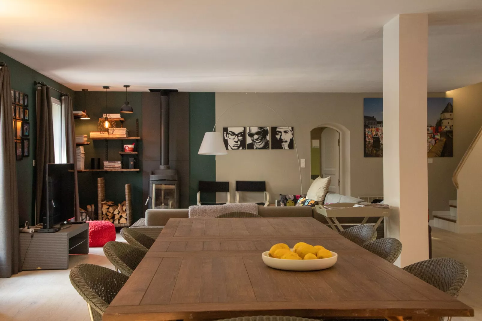 Villa Ardeche-Esszimmer