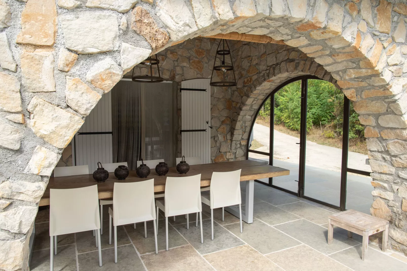 Villa Ardeche-Terrasse/Balkon