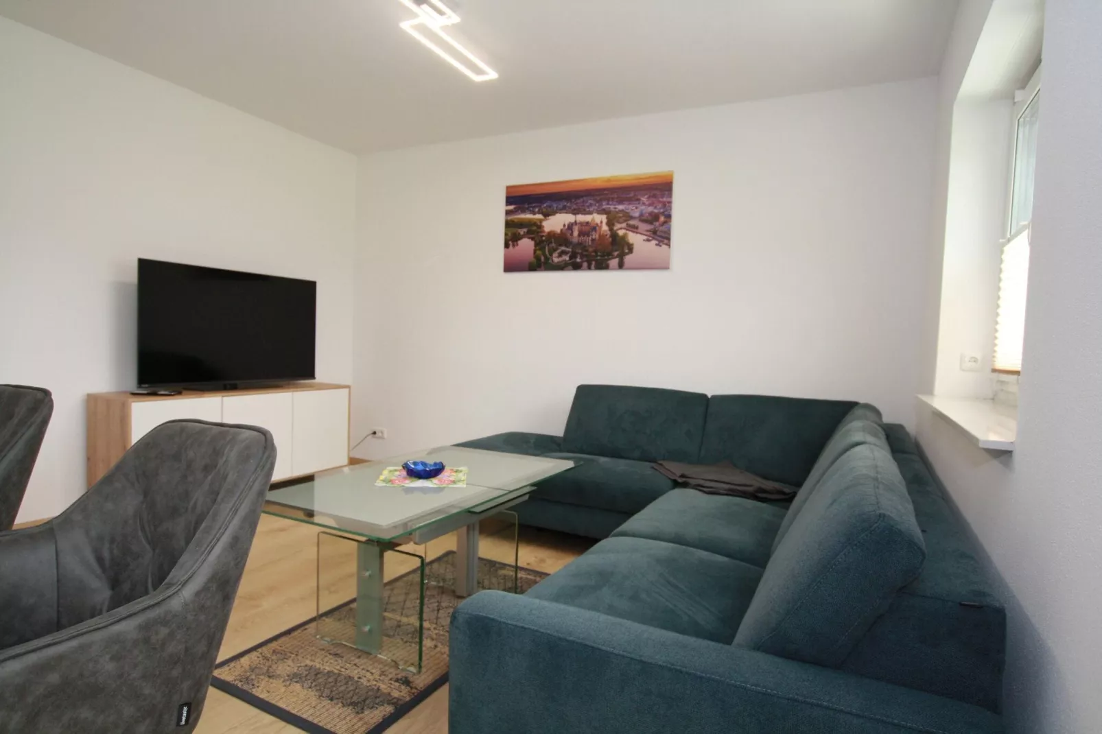 Ferienhaus am Rande der Lewitz-Living room