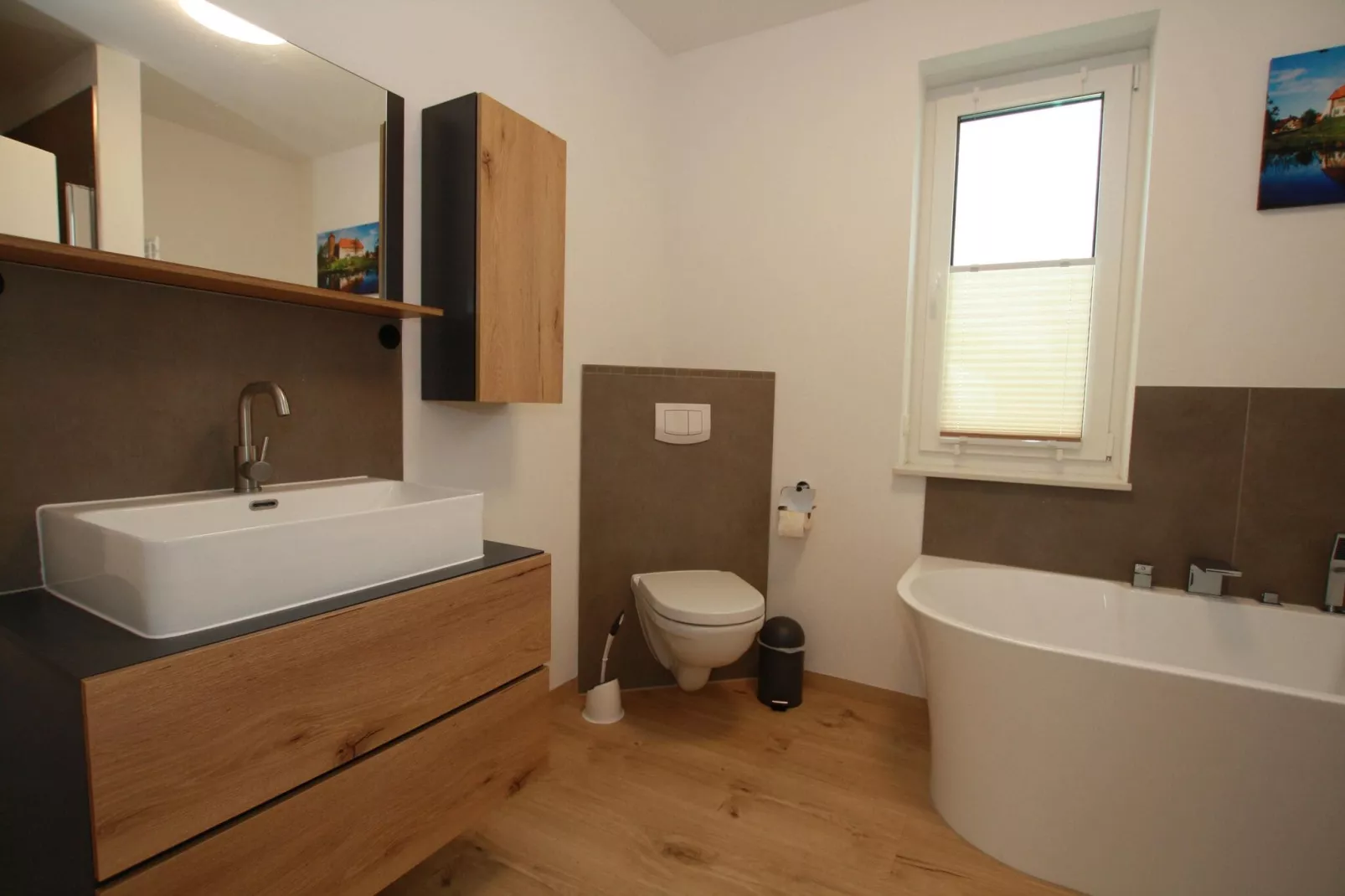 Ferienhaus am Rande der Lewitz-Bathroom