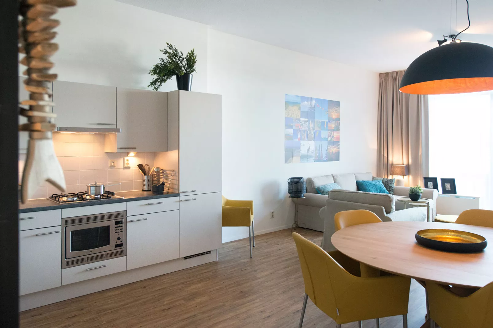 Scheveningen Harbour 56D-Living room