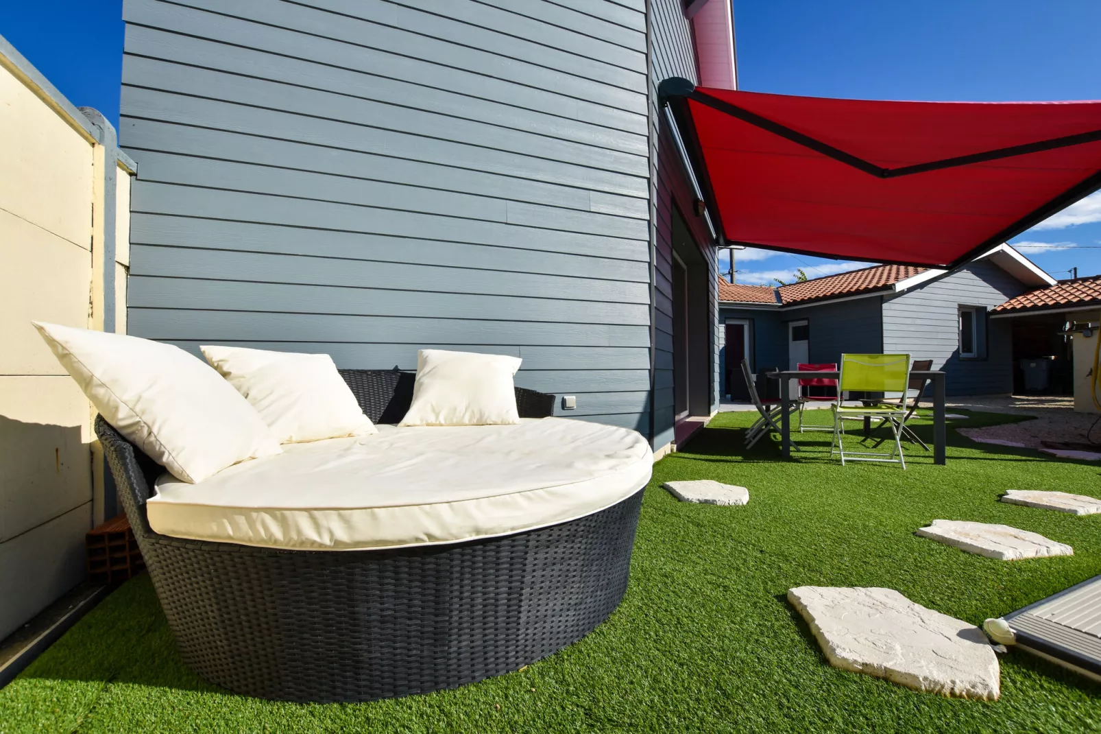 Maison à 10 min du Pilat-Terrassenbalkon