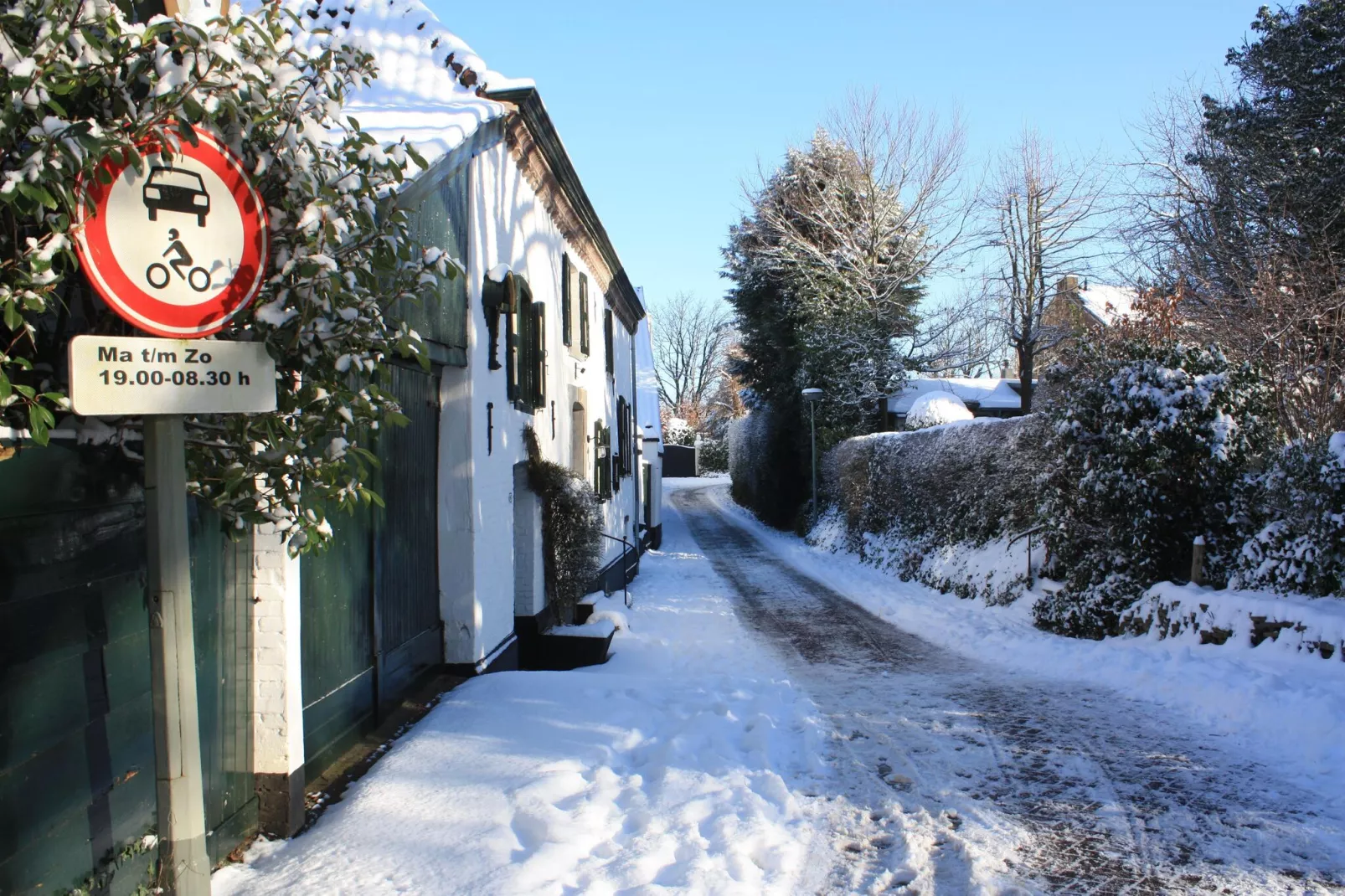 Vakantiehuis "De Schuur"-Vue d'hiver