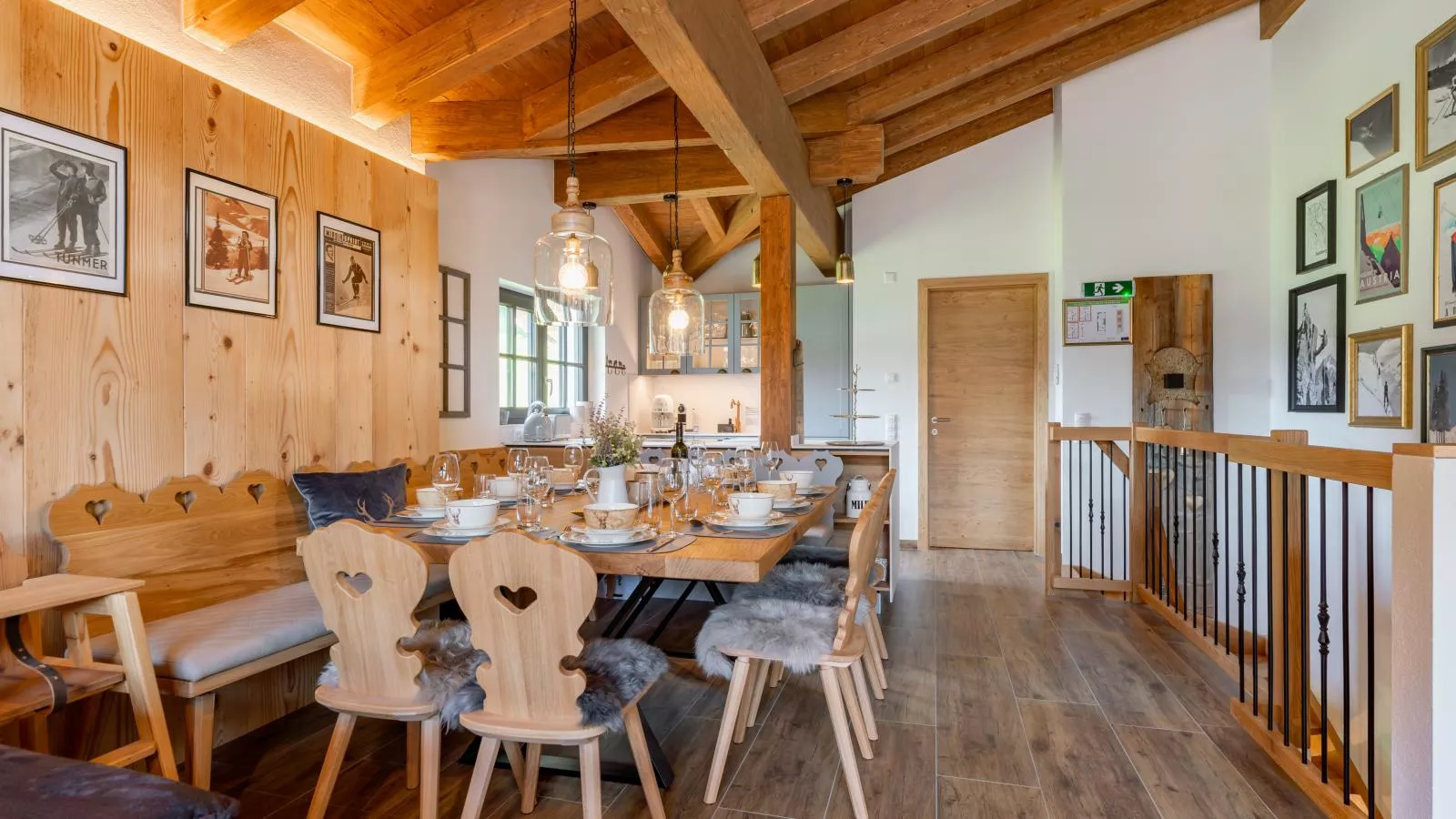 Tauernlodge Wagrain Edelweiss 42E-Dining room