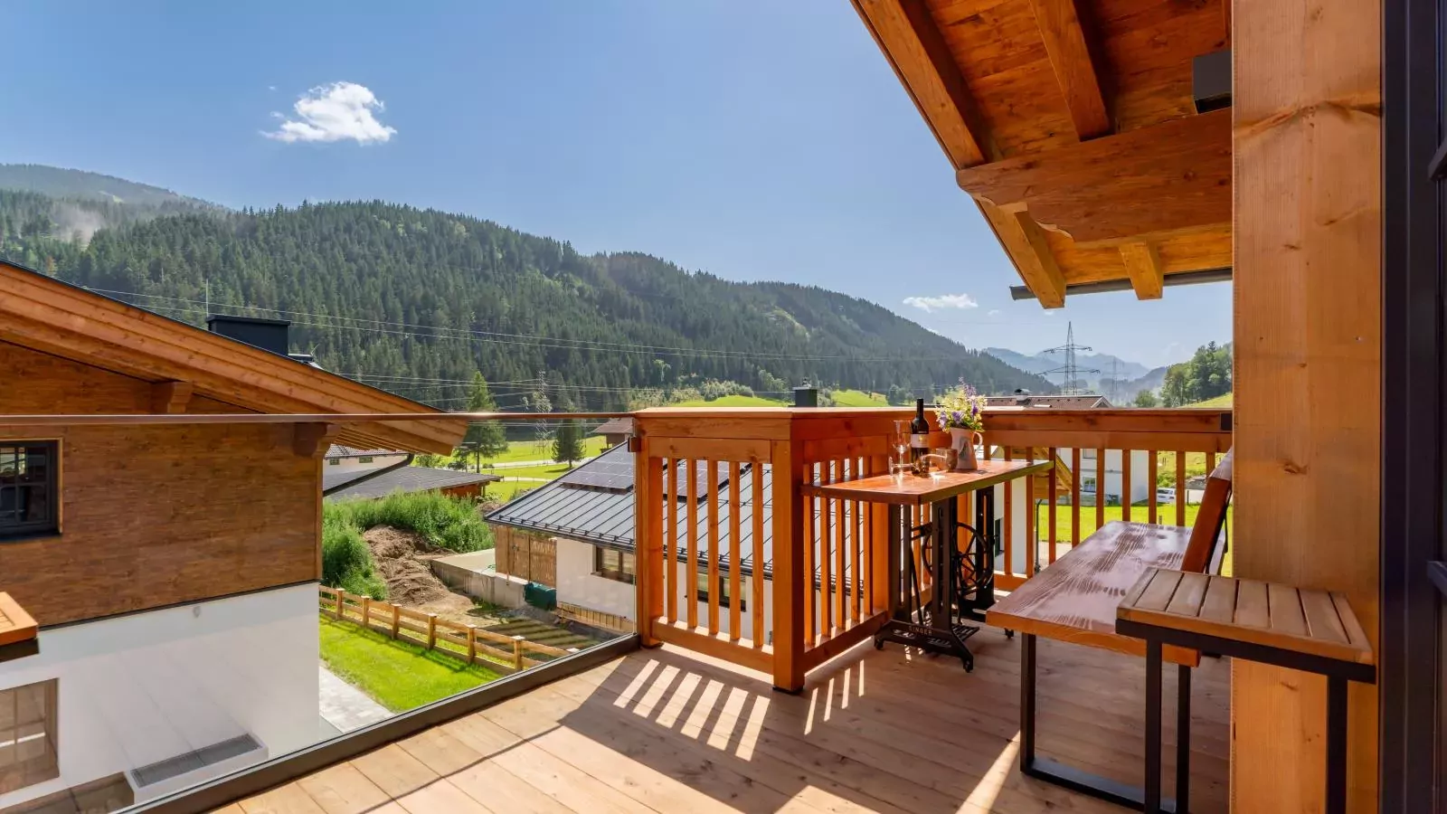 Tauernlodge Wagrain Edelweiss 42E-View summer