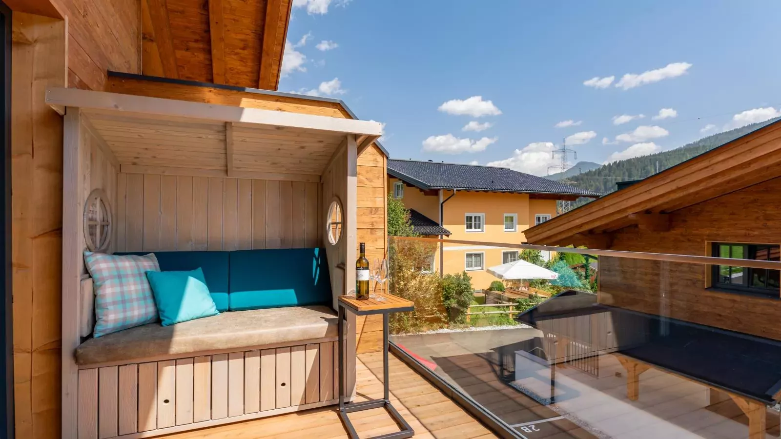 Tauernlodge Wagrain Edelweiss 42E-Terrace balcony