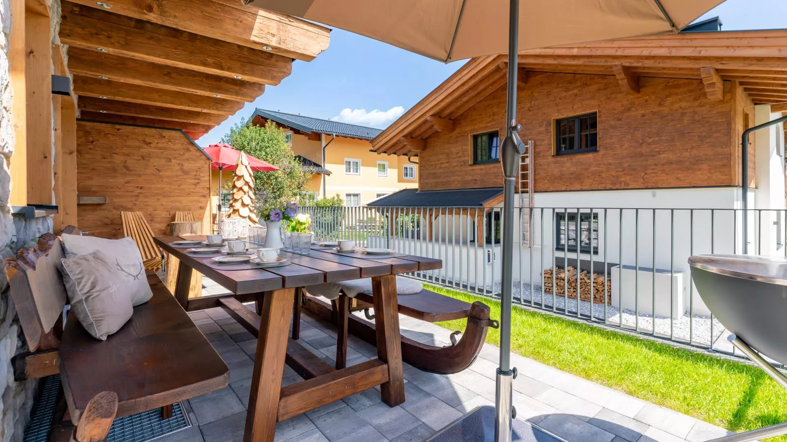 Tauernlodge Wagrain Edelweiss 42E-Terrace balcony