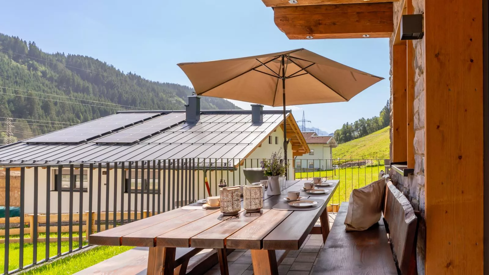 Tauernlodge Wagrain Edelweiss 42E-Terrace balcony