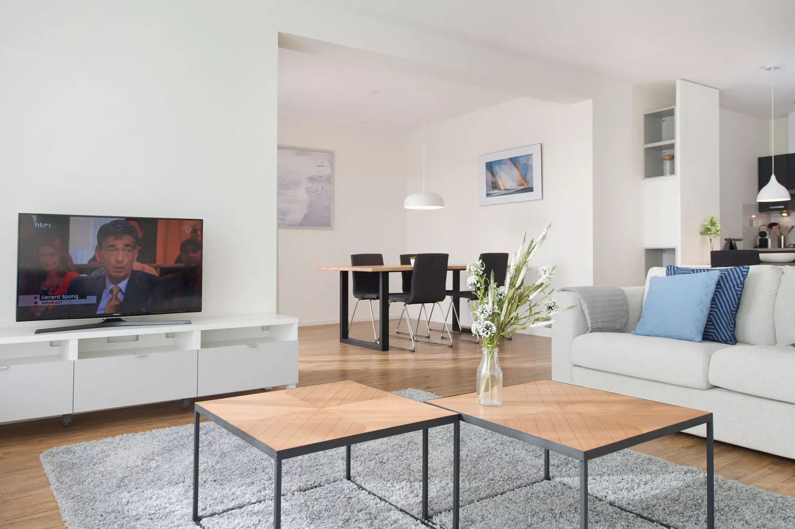Scheveningen Harbour 58C-Living room