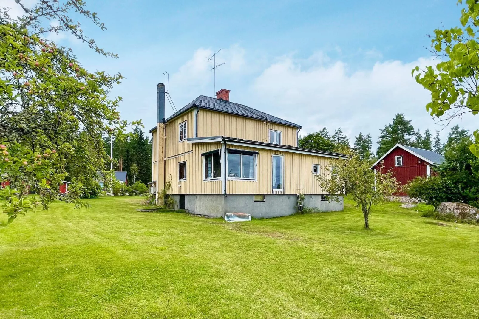 Holiday home for 8 guests in Hultsfred-Outdoor