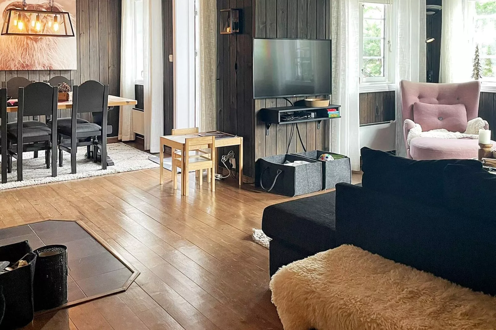5 Sterne Ferienhaus in Treungen-Innen